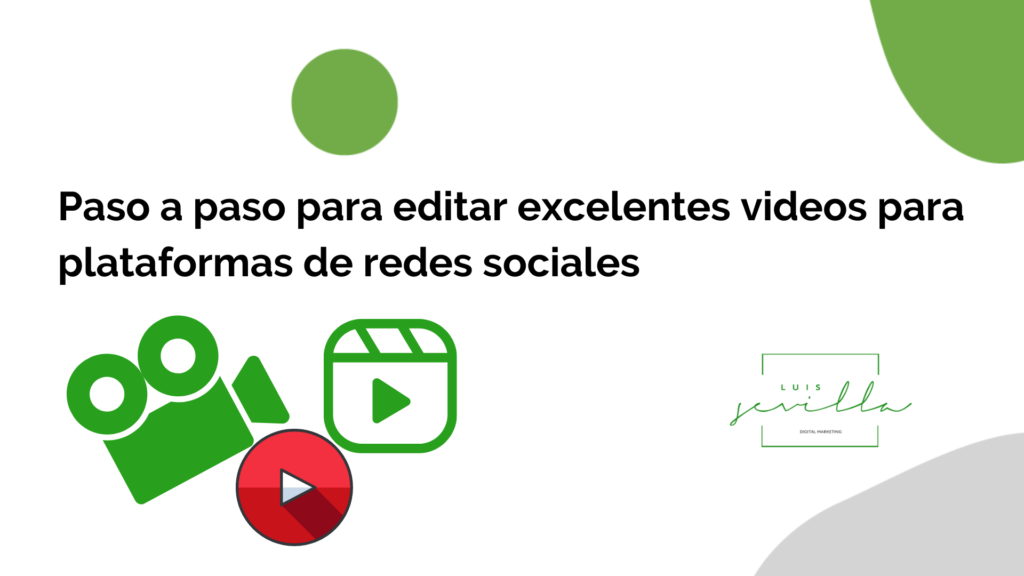 Video en Redes Sociales